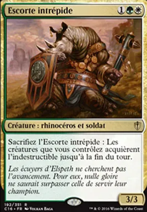 Escorte intrépide