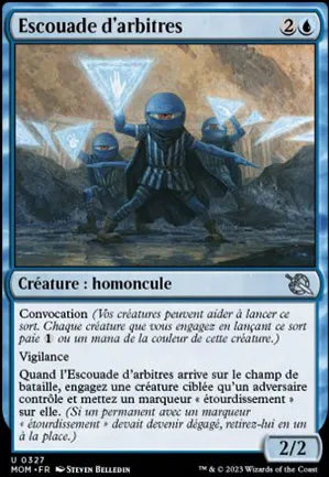 Escouade d'arbitres