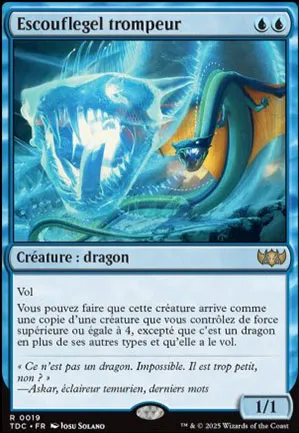 Escouflegel trompeur