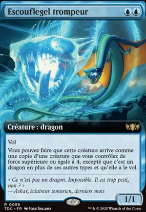 Escouflegel trompeur