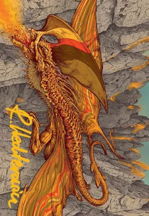Escouflenfer magmatique - Illustration