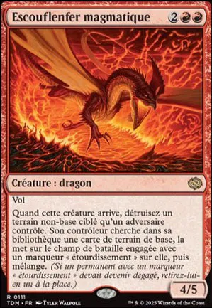 Escouflenfer magmatique
