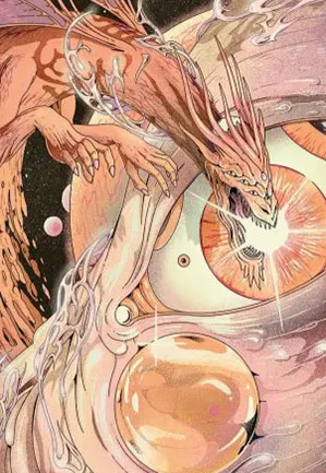 Escouflenfer nova - Illustration