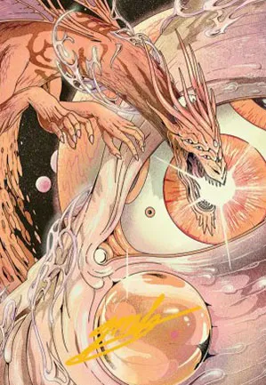 Escouflenfer nova - Illustration