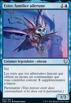 Esior, familier ailerune