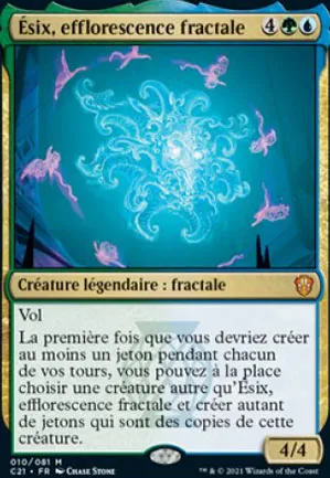 Ésix, efflorescence fractale