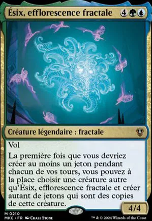 Ésix, efflorescence fractale