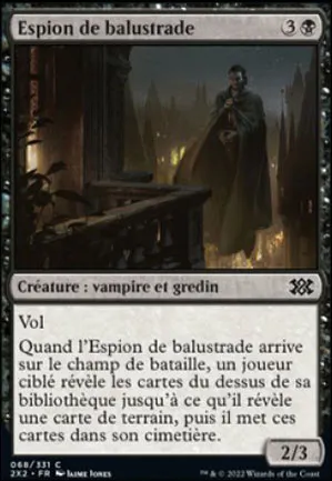 Espion de balustrade