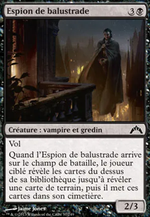 Espion de balustrade