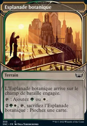 Esplanade botanique