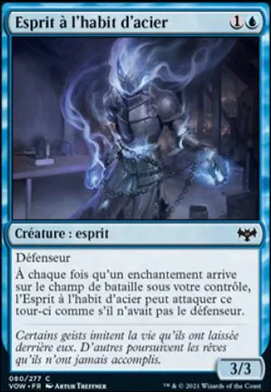 Esprit à l'habit d'acier