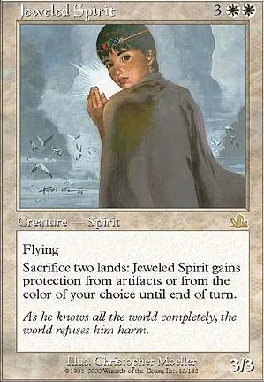Esprit incrusté de joyaux