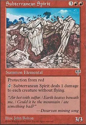 Esprit souterrain