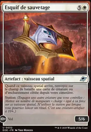 Esquif de sauvetage