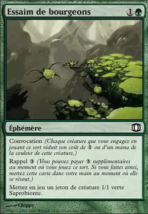 Essaim de bourgeons
