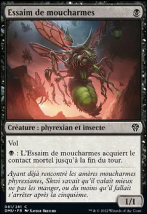 Essaim de moucharmes