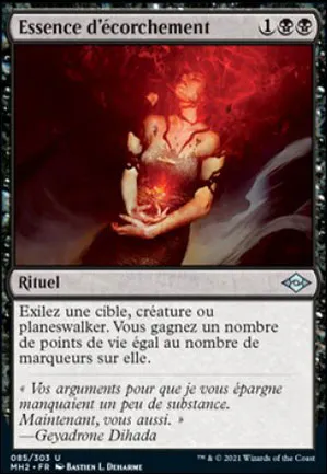 Essence d'écorchement