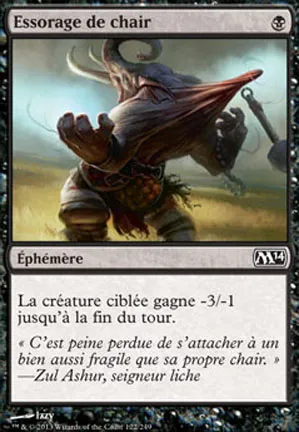 Essorage de chair