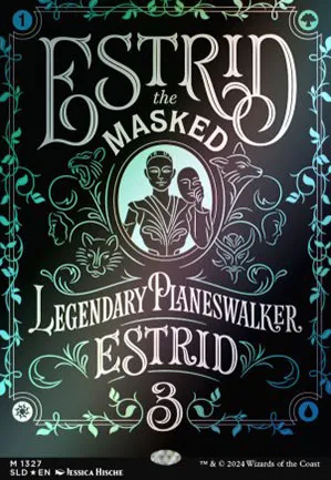 Estrid, la femme aux masques