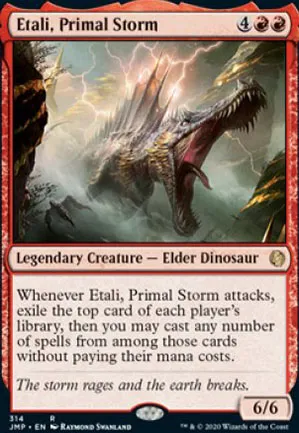 Etali, Tempête primordiale