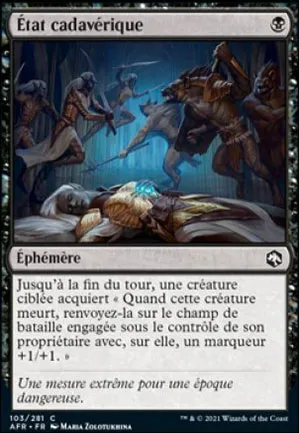 État cadavérique