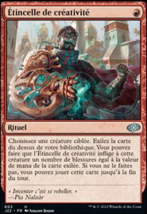 Étincelle de créativité