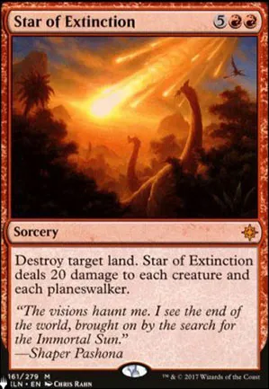 Étoile d'extinction