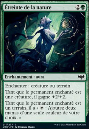 Étreinte de la nature