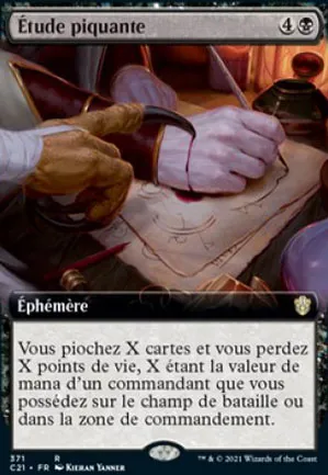 Étude piquante