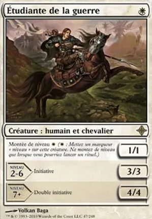 Étudiante de la guerre