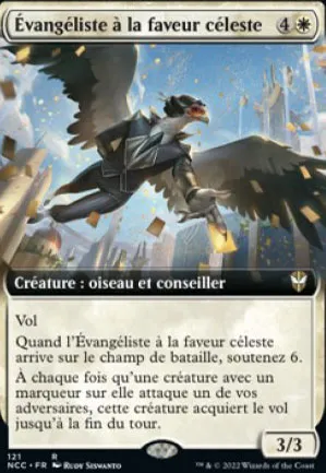 Évangéliste à la faveur céleste