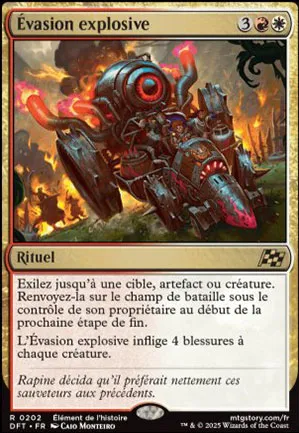 Evasion explosive