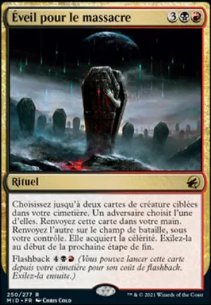 Éveil pour le massacre