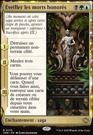 Éveiller les morts honorés