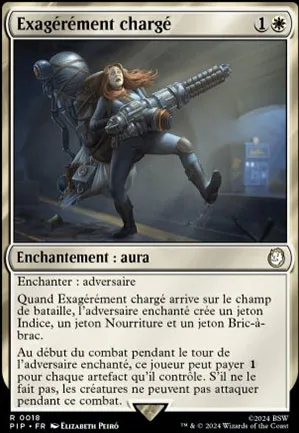 Exagérément chargé