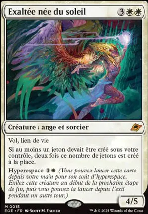 Exaltée née du soleil
