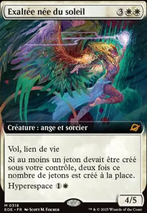 Exaltée née du soleil