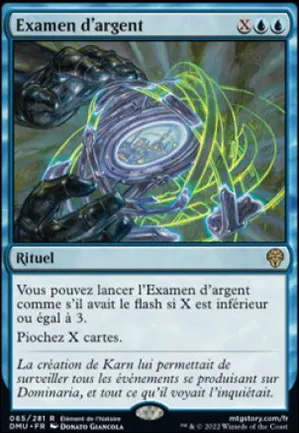 Examen d'argent