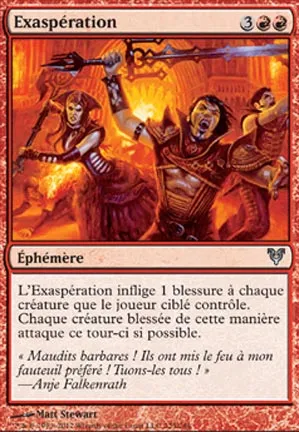 Exaspération