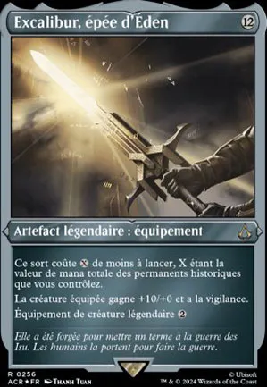 Excalibur, épée d'Éden