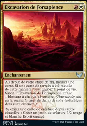 Excavation de Forsapience