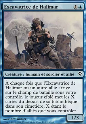 Excavatrice de Halimar