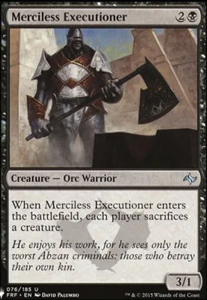 Exécuteur impitoyable