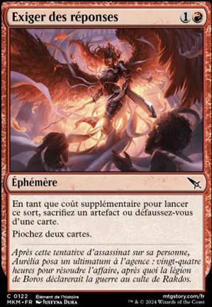 Exiger des réponses