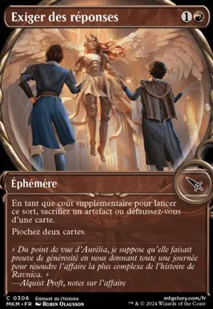 Exiger des réponses
