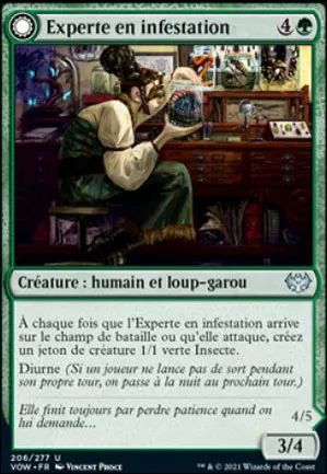 Experte en infestation // Loup-garou infesté