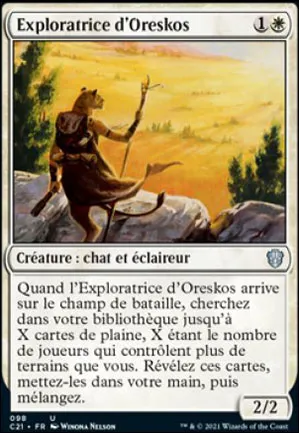 Exploratrice d'Oreskos