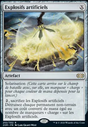 Explosifs artificiels