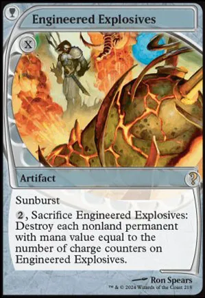 Explosifs artificiels