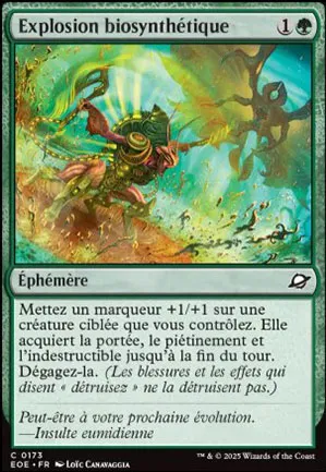 Explosion biosynthétique